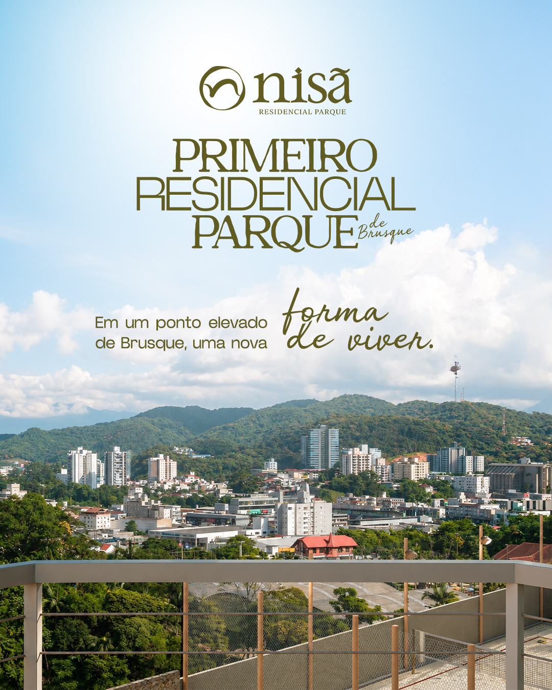 Nisã — vista de Brusque